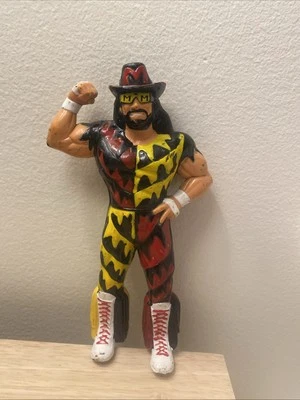 Macho Man Randy Savage Serie 3 WCW Luchadores Coleccionables Toymakers 1994 De Colección Foto 1 de 4
