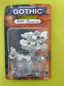 Battlefleet Gothic - Ork Onslaught Ship -Sealed Blister- Metal - Citadel A - Picture 1 of 6