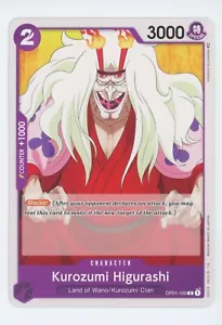 x4 Kurozumi Higurashi OP01-100 ~ One Piece Card Game Romance Dawn - Picture 1 of 1