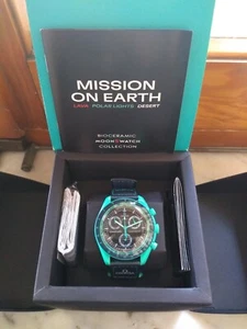 Omega Swatch Speedmaster - Mission on Earth - Imagen 1 de 4
