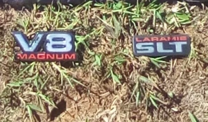 DODGE RAM 1500 EMBLEM (V8 MAGNUM) (LARAMIE SLT) - Picture 1 of 2