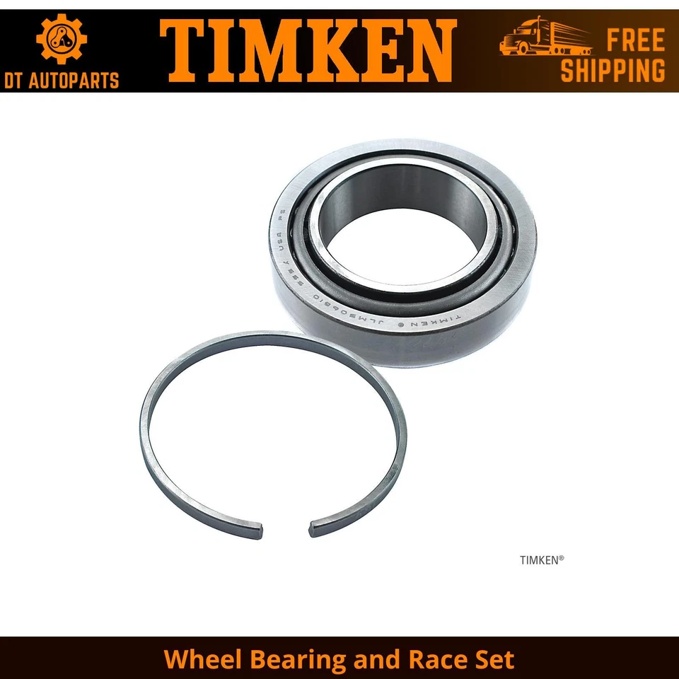 Juego de cojinetes de rueda y carreras delanteros Timken 1975 para Dodge Ramcharger 1974-1979 4x4 Foto 1 de 4