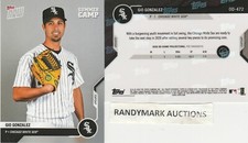 Gio Gonzalez WHITE SOX 2020 TOPPS NOW ROAD OPENING DAY SUMMER CAMP WAVE 1 OD-472