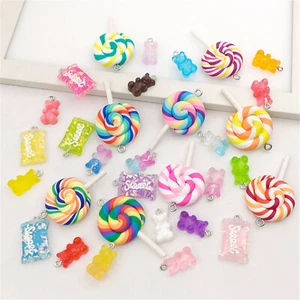 32Pcs Sweet Candy Resin Charms for DIY Bracelet Necklace Earring Jewelry Making - Picture 1 of 11