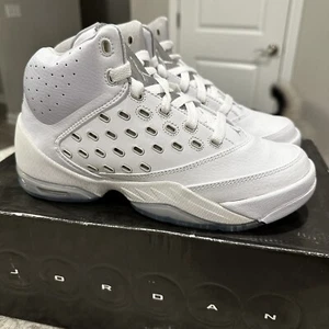 Talla 5.5Y - Jordan Melo 5.5 Blanco/Plateado | RARO | 311862-101 - Imagen 1 de 12