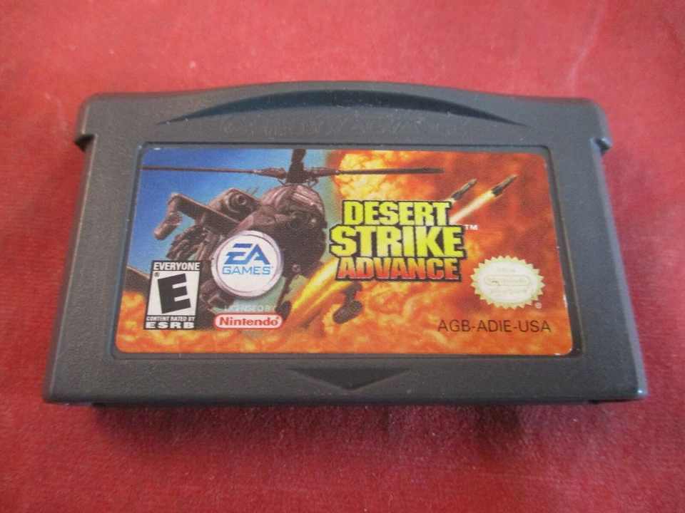Desert Strike Advance (Nintendo Game Boy Advance, 2002) game WORKS! - Image 1 of 1