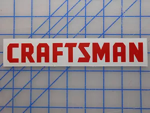 Craftsman Tools Decal Sticker 7.5" 10.5" 18v Lithium Drill Saw Impact Table Box - Picture 1 of 2