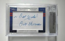 Bill Sharman & Nate Archibald 2012 Leaf Sports Icons Cut Signature autograph 1/1