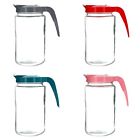 Glass Pitcher Serving Jug with Lid Water Juice Cocktail Drinks Carafe Kitchen 2L