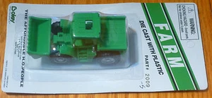 Boley HO #185-20095 Landmaschinen - 4x4 Traktor mit Endlader & Pritsche -- grün - Bild 1 von 1