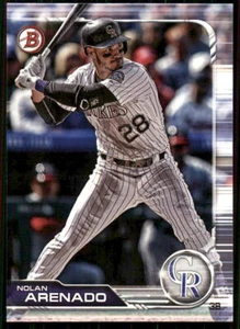 Bowman Base #22 Nolan Arenado Rockies 2019 - Imagen 1 de 2