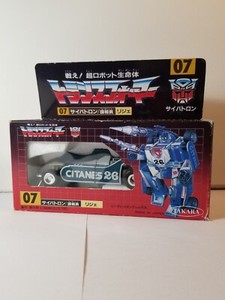 Takara Transformers G1 Mirage JS11 Ligier Figure Car Japanese Original 80s Rare