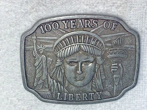 Limited E100th Anniversary Statue Of Liberty 1984 Belt Buckle 100 Years # 034241 - Picture 1 of 8