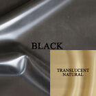 0.80mm Gauge Sheet Latex/Rubber by Continuous Metre, 1m Width, Black & Trans Nat