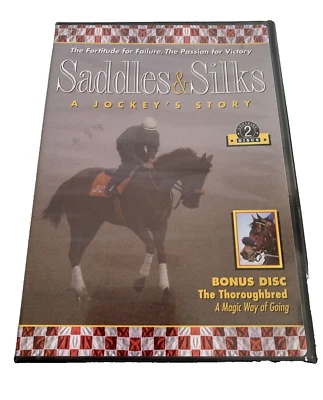 Saddles and Silks DVD A Jockey's Story 2 Discs DVD 2005 R1 New & Sealed - image 1 of 4