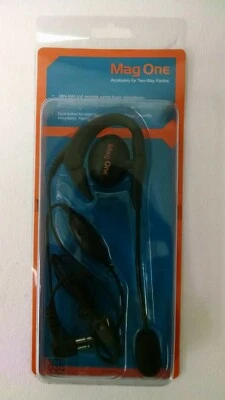 MOTOROLA SOLUTIONS PMLN4444A - Motorola Mag One Swivel Earpiece with boom mic and PTT