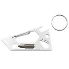 Multifunctional Card Tool KeyChains Bottles Opener Wrenches Keychains Camping