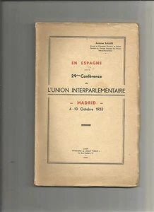 En Espagne avec la 29e conférence de l'Union Interparlementaire - Bild 1 von 1