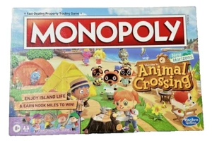 Hasbro Gaming Monopoly Animal Crossing: New Horizons Edition Board - Foto 1 di 7