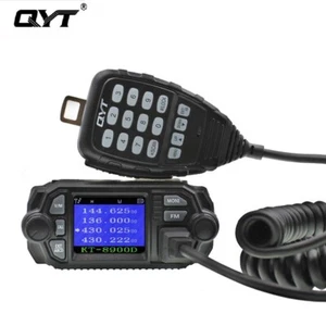 QYT KT-8900D Dual Band Quad Standby 25W Car/Trunk Mobile Radio Walkie Talkie - Photo 1/9