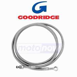 Goodridge Stainless Steel Braided Hydraulic Clutch Line Kit for 1992-2014 wl