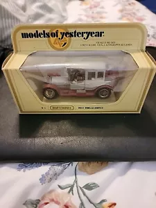 1912 Rolls Royce Car Models of Yesteryear No Y-7 Die Cast Lesney - Picture 1 of 4