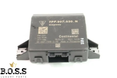 11-14 PORSCHE CAYENNE NETWORK GATEWAY CONTROL MODULE UNIT 7PP907530 OEM - Image 1 of 4