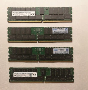 128GB Org HP Smart Memory Micron DDR4 ECC RDIMM Gen9 BL DL ML XL Server ( UK ) - Picture 1 of 6