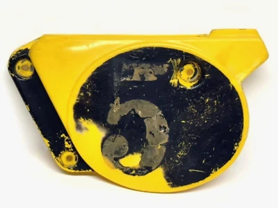 Yamaha YZ80F 1978-79 cubierta lateral izquierda matrícula Foto 1 de 4