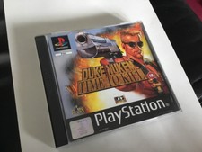 Vintage PlayStation Duke Nukem Time To Kill  by Space (preowned)