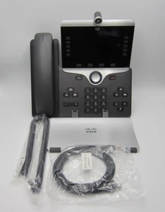 Teléfono IP Cisco CP-8865-K9 VOIP videoteléfono con auricular. A-Stock (50 en stock) - Imagen 1 de 4
