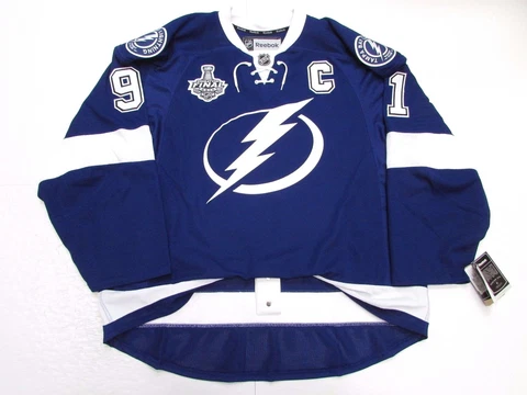 STAMKOS TAMPA BAY LIGHTNING 2015 STANLEY CUP FINAL REEBOK EDGE 2.0 7287 JERSEY Cover