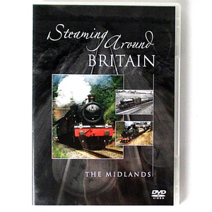 Steaming Around Britain: The Midlands (DVD, 2005 Green Umbrella) Railway History - Imagen 1 de 3