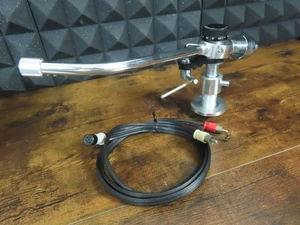 Brazo de tono VICTOR con juego de cables fonográficos de 5 pines funciona bien - Imagen 1 de 10