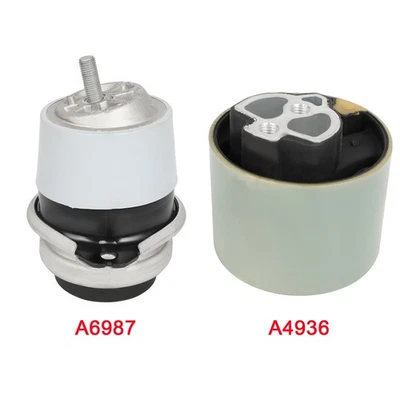 Se adapta a Audi Q7 2007-2015 2X motor y montaje de transmisión 9923 A6987 A4936 AT MT Foto 1 de 4