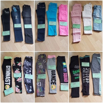 NUEVO CON ETIQUETAS NUEVO SIN ETIQUETAS JUSTICE Lote de 30 + Leggings Jeans Talla 7 8 10 Ajustados Regular - TÚ ELIGES Foto 1 de 4