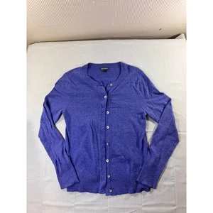 Eddie Bauer Women's Blue Knit Button Up Cardigan Sweater Size Small - Picture 1 of 6