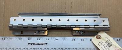 New Flyer Compartment Door Hinge Assembly PN: 066833 stainless steel hindge - Image 1 of 4