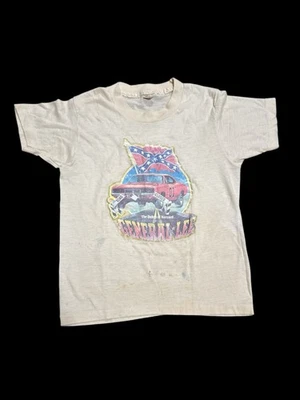 Camiseta De Colección Niños Thrashed Dukes Of Hazzard General Lee Talla 10/12 Foto 1 de 4