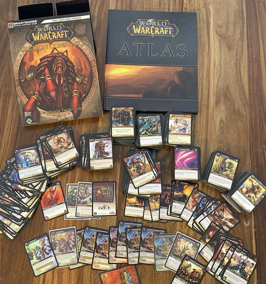 world of warcraft sammlung Tcg Karten / Atlas/ Dungeon Companion alles auf Bild - Bild 1 von 4