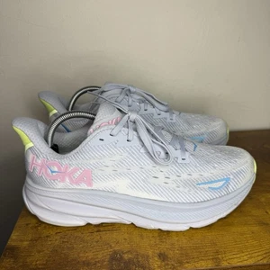 Hoka One One Clifton 9 Running Shoes Women’s Size 10 B Purple - Picture 1 of 7