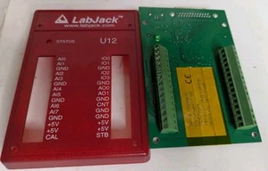 PINOUTS LABJACK U12 USB MULTIFUNCIÓN FIRMWARE V1.1000 DB25 - Imagen 1 de 10