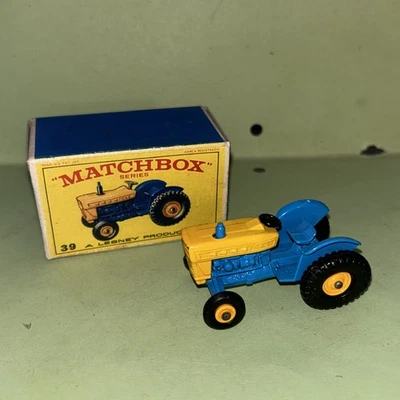 Matchbox Series 39 Ford Farm Tractor Original Model Reproduction Box 2314 - Image 1 of 4