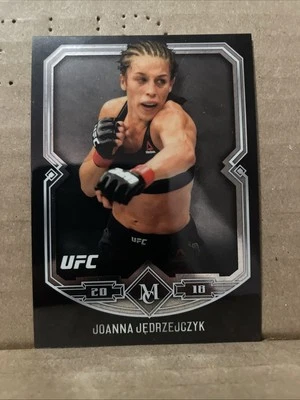2018 JOANNA JEDRZEJCZYK TOPPS CHROME UFCM-JJ MUSEUM COLLECTION CARD MMA - Image 1 of 2