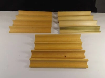 12 Scrabble Wooden Tile Racks Game Pieces Replacement Parts Lot C1416 - Image 1 of 4
