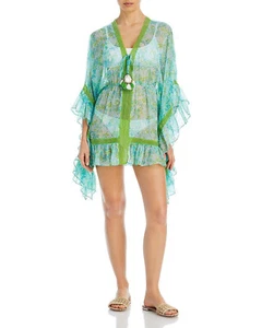 Ramy Brook Jayla Swim Cover-Up Dress MSRP $325 Size L # 1B 2126 Blm - Picture 1 of 5