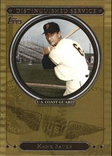 2007 Topps Distinguished Service New York Giants Baseball Card #DS12 Hank Sauer