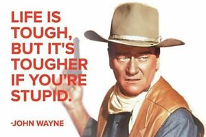 John Wayne  24" X 36" Rolled wall Poster