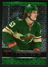 ADAM BECKMAN 2021-22 SKYBOX UNIVERSE Rookie Green #03/10 PRECIOUS METAL GEMS  