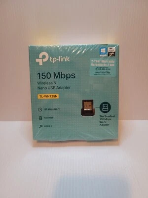 TP-Link TL-WN725N 150Mbps Wireless 802.11bgn N USB Adapter- Brand New In Box - Image 1 of 2